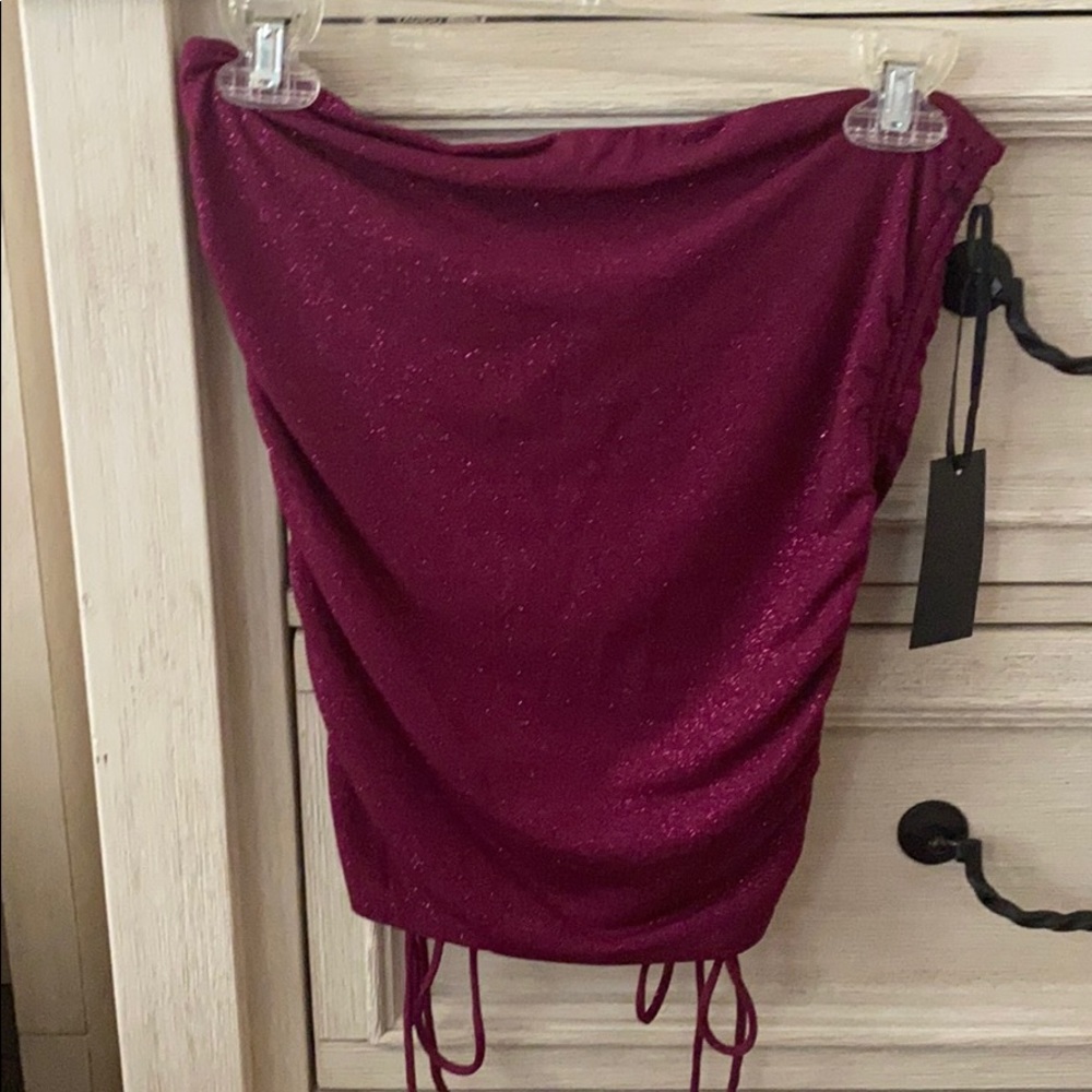 Revolve tube top